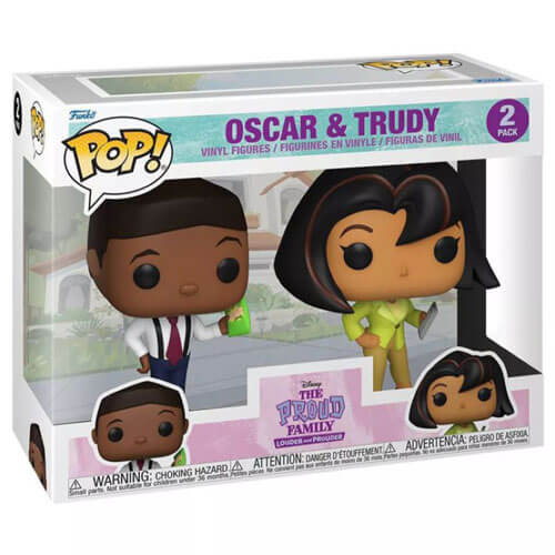 The Proud Family Oscar & Trudy US Exclusive Pop! 2-Pack