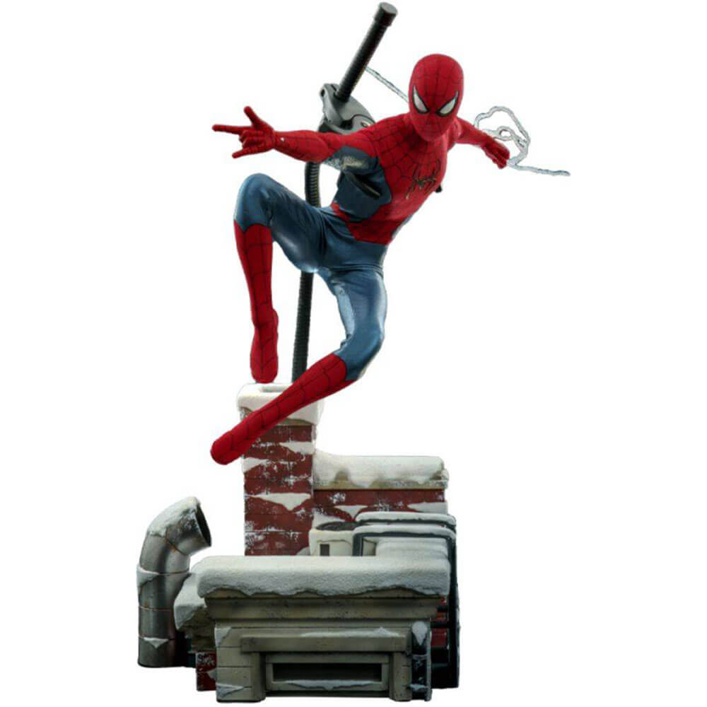 Spider-Man New Red & Blue Suit 1: 6 Figura de escala