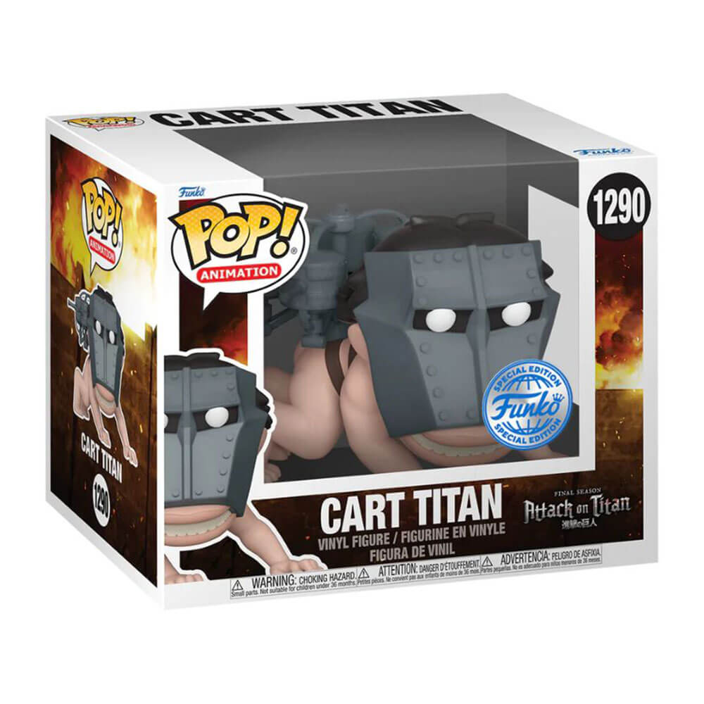 Attack on Titan Cart Titan 6" Pop! Vinyl