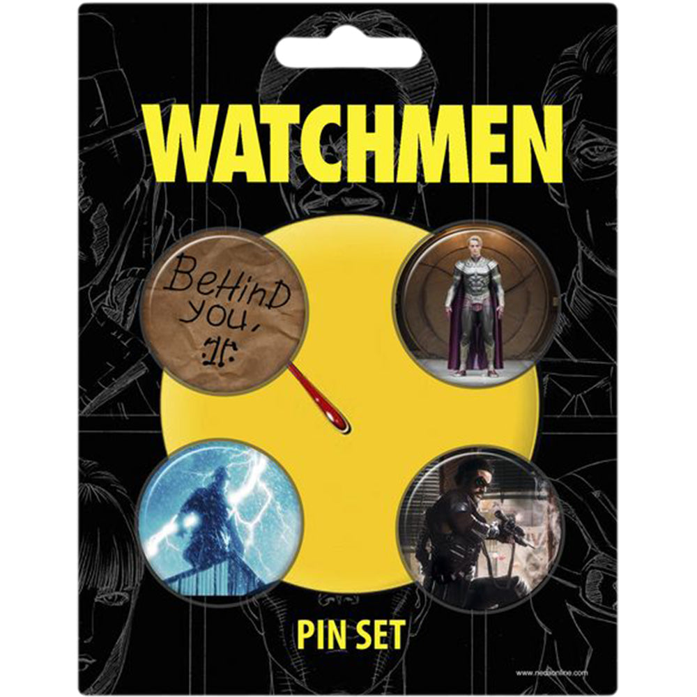 Watchmen Pin Juego de 4