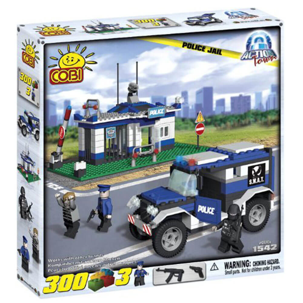 Action Town 300 Piece Police Jail Construction Set