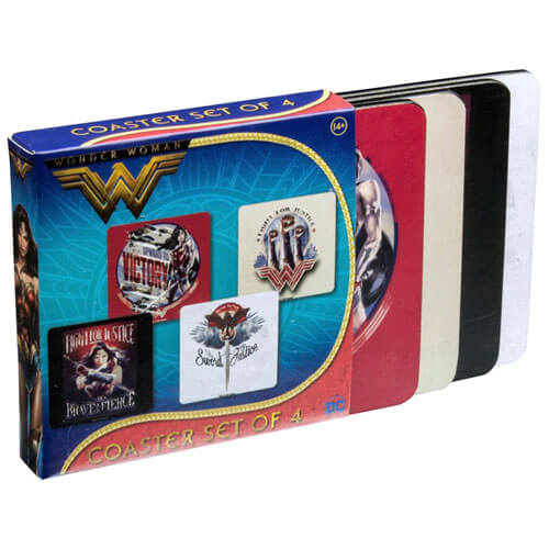 Wonder Woman Movie Coaster Set