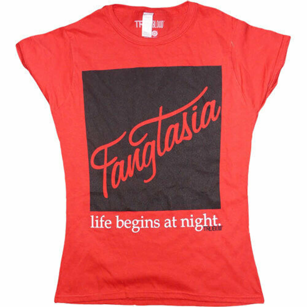 True Blood Fangtasia Red Memale Tシャツ