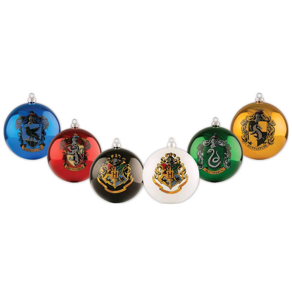 Harry Potter House Crest Bauble Set