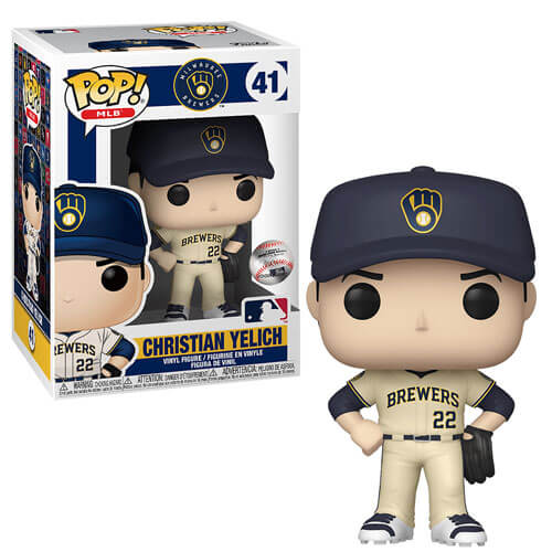 Major League Baseball Brewers Christian Yelich Pop! Vinyl