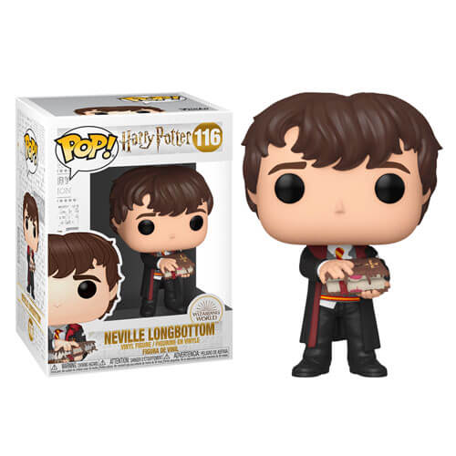 Harry Potter Nevill with Monster Book Pop! Vinyl