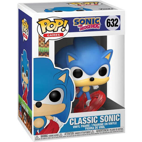 Sonic the Hedgehog Running 30th Anniversary Pop! Vinyl