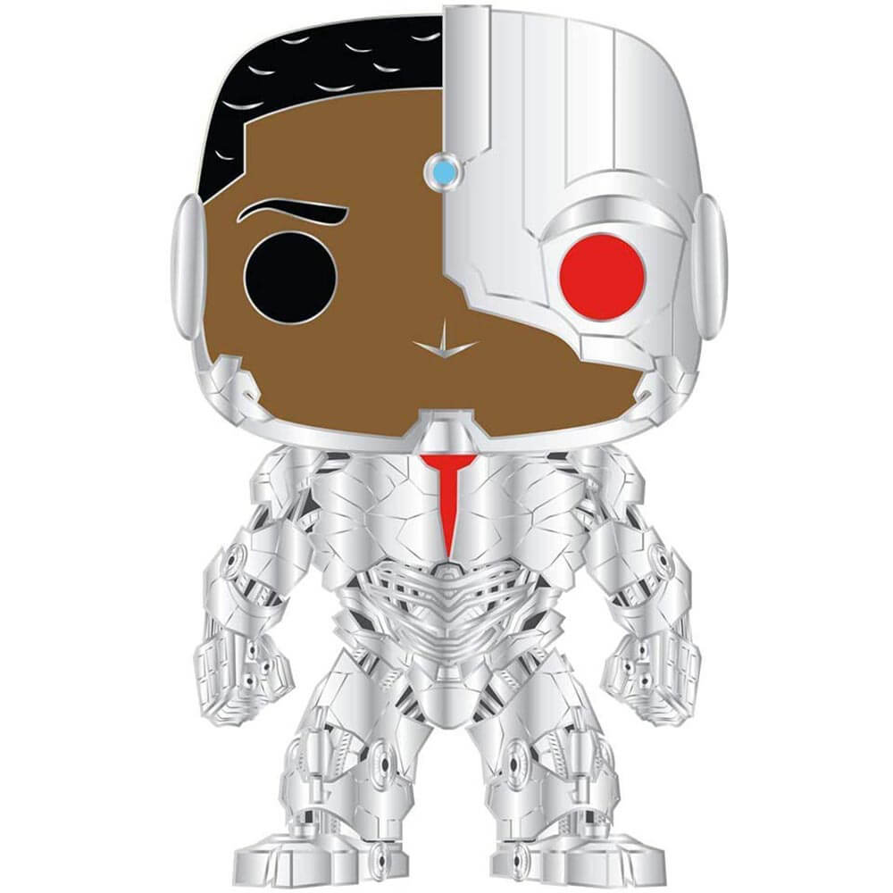 Cyborg Cyborg 4" Pop! Enamel Pin