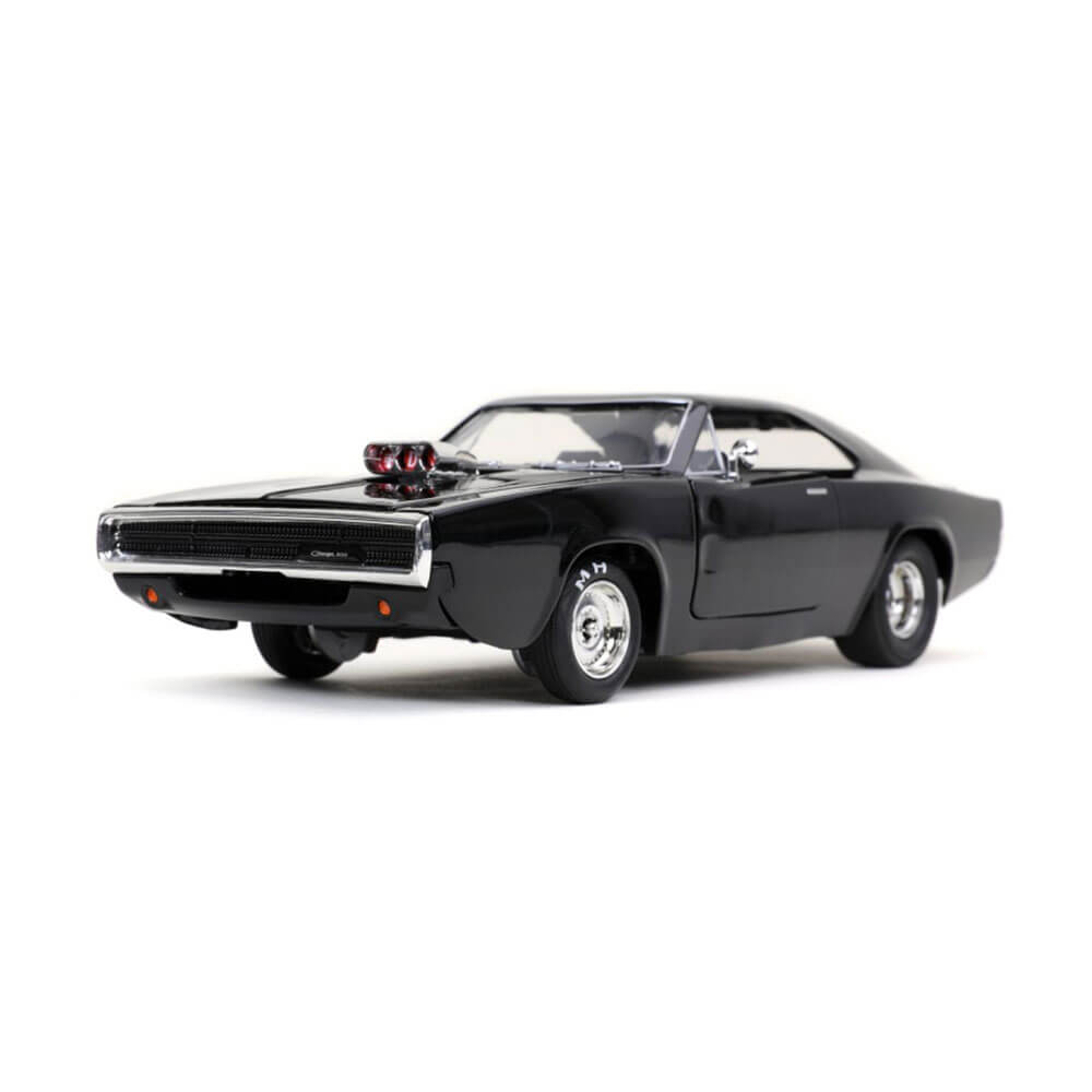 1970 Dodge Charger Black 1:24 Scale Hollywood Ride