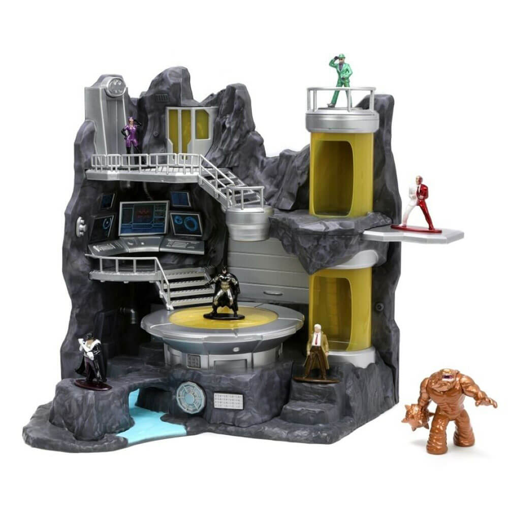 Batman Batcave NanoScene with Figures Value Box