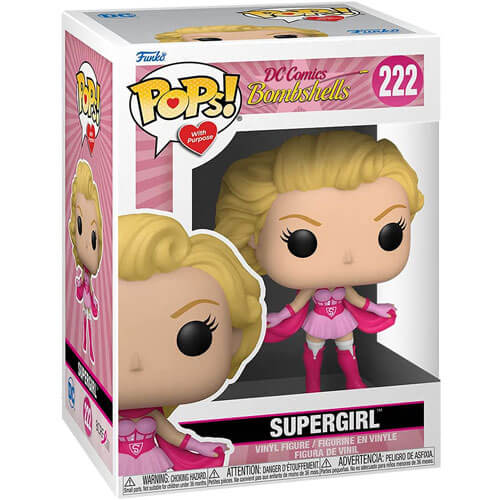 Supergirl Breast Cancer Awareness Pop! Vinyl