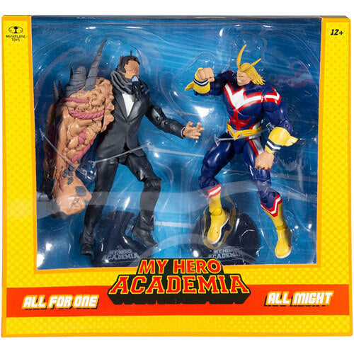 My Hero Academia All Might vs All For One Action Figure 2Pk