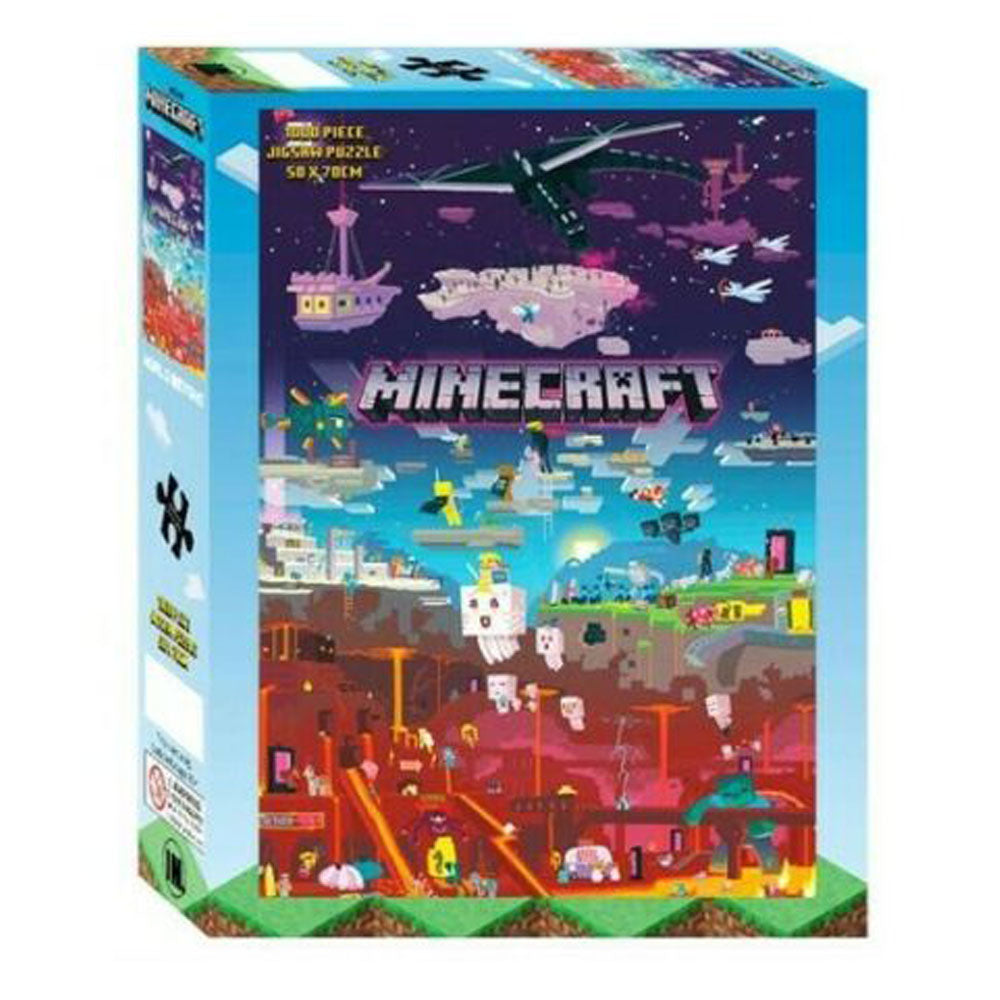 Puzzle Jigsaw Minecraft 1000pc