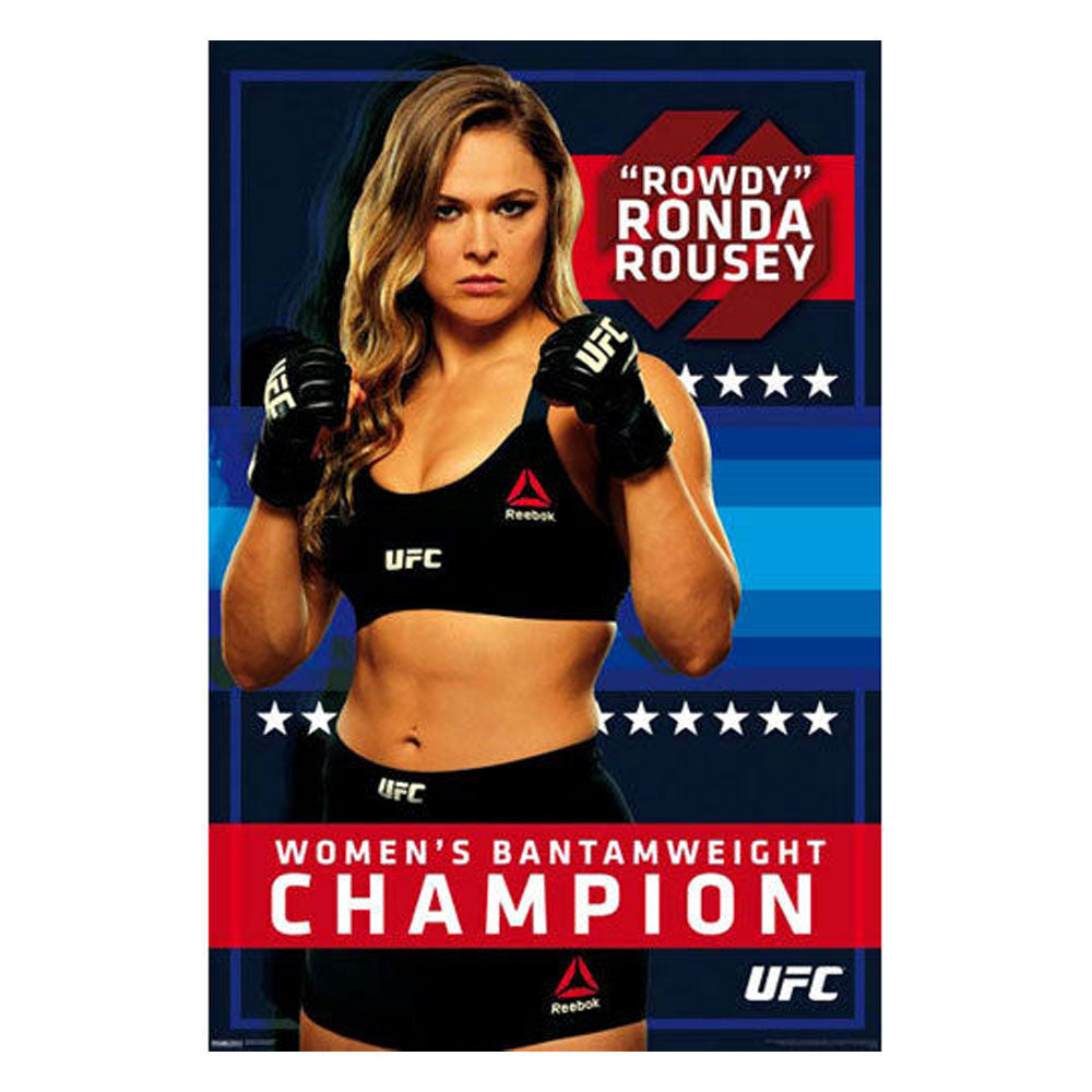 UFCポスターRonda Rousey