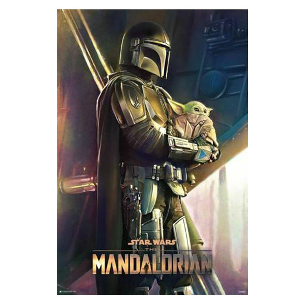 Star Wars das mandalorianische Poster