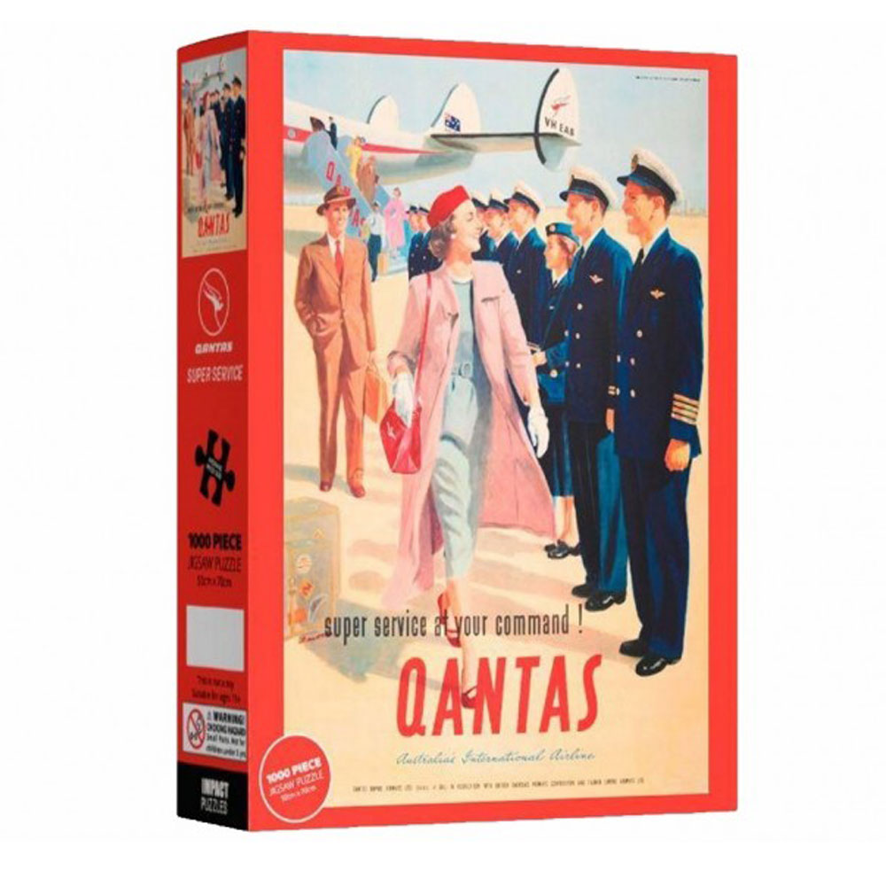 Qantas 1000pc Jigsaw -puslespil