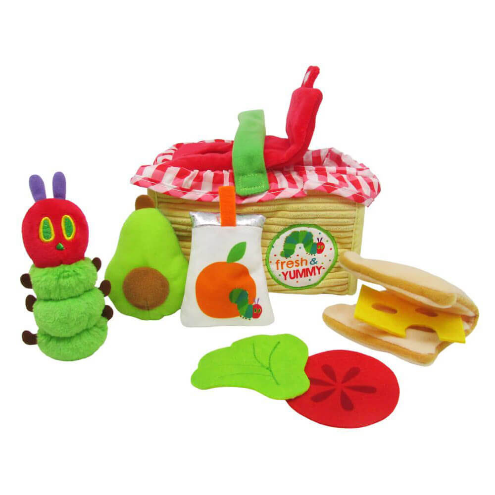 The World Of Eric Carle VHC Picnic Basket 7pc Plush Playset