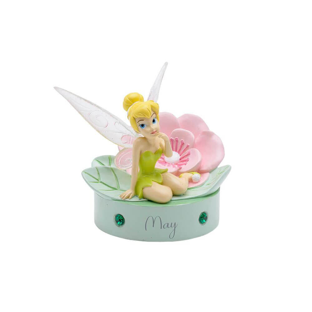 Escultura de birthstone bell tinker bell