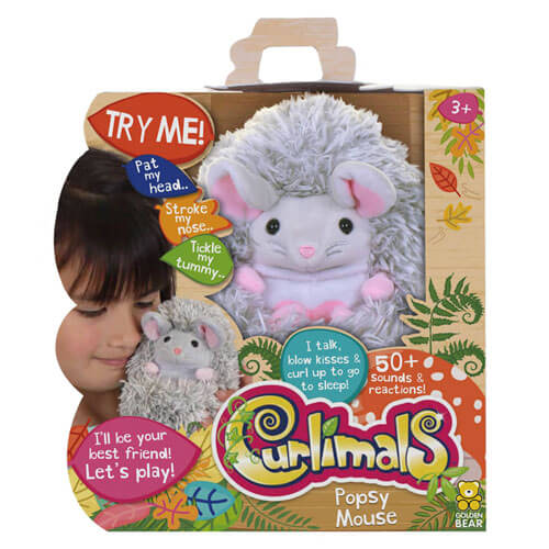 Curlimals Plush Friend 18.5cm