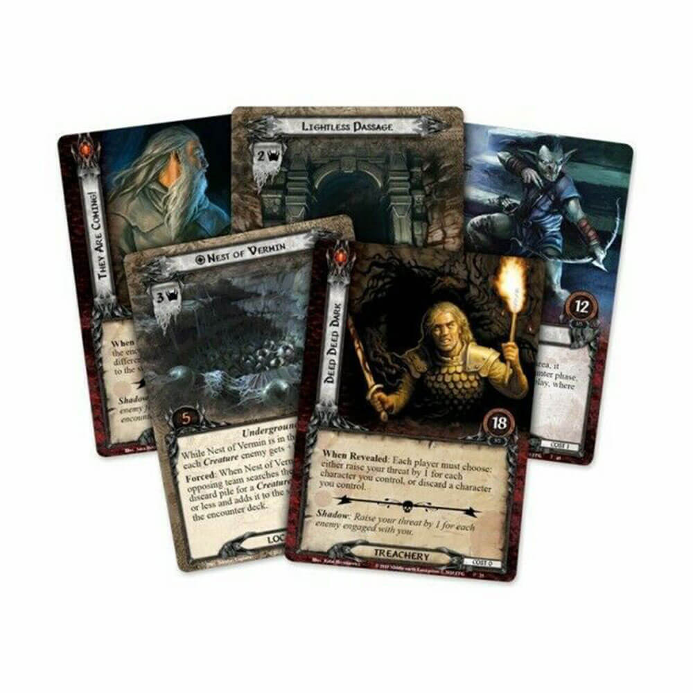 LOTR The Mines of Moria Custom Scenario Kit Card Game