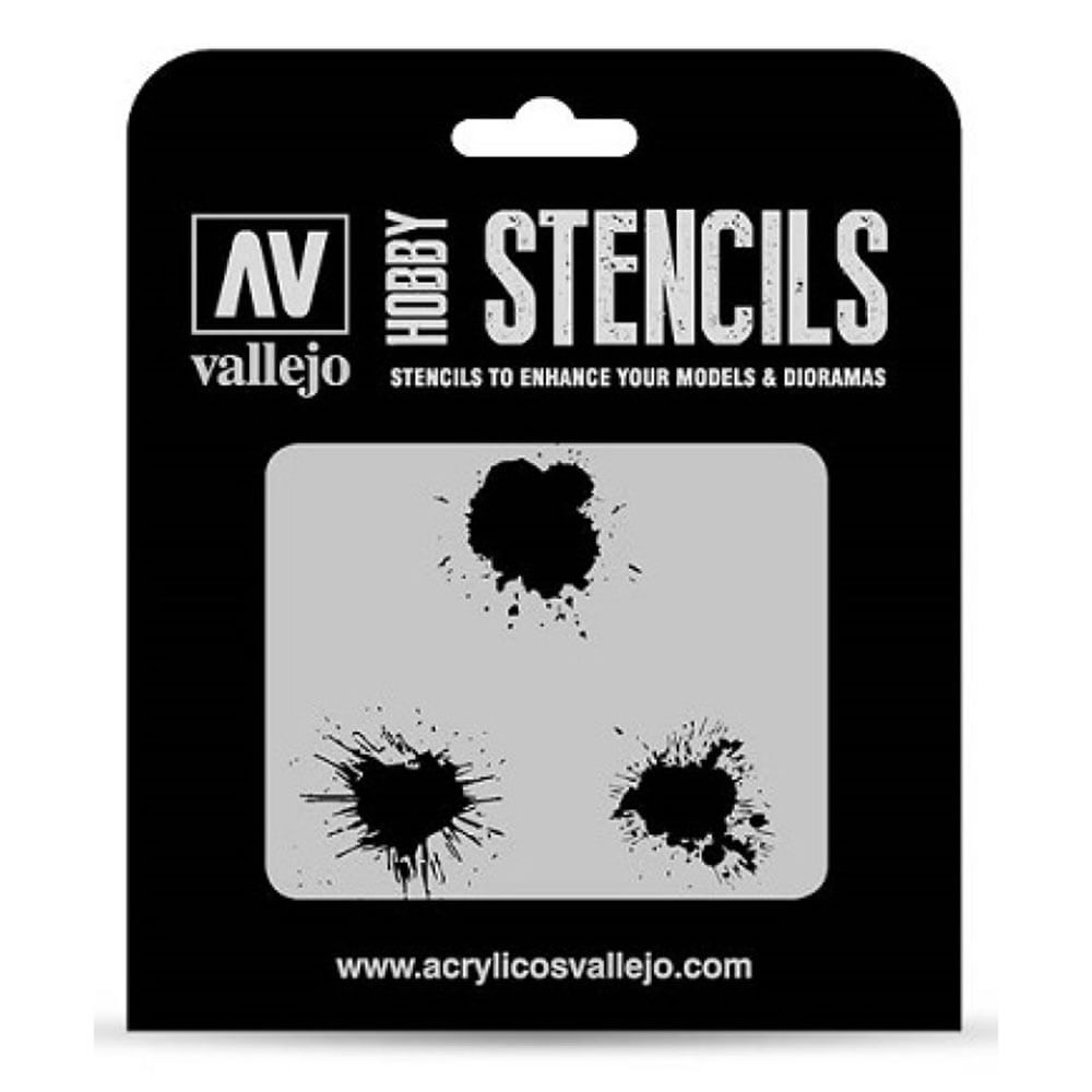 Vallejo Stencils Effetti della consistenza