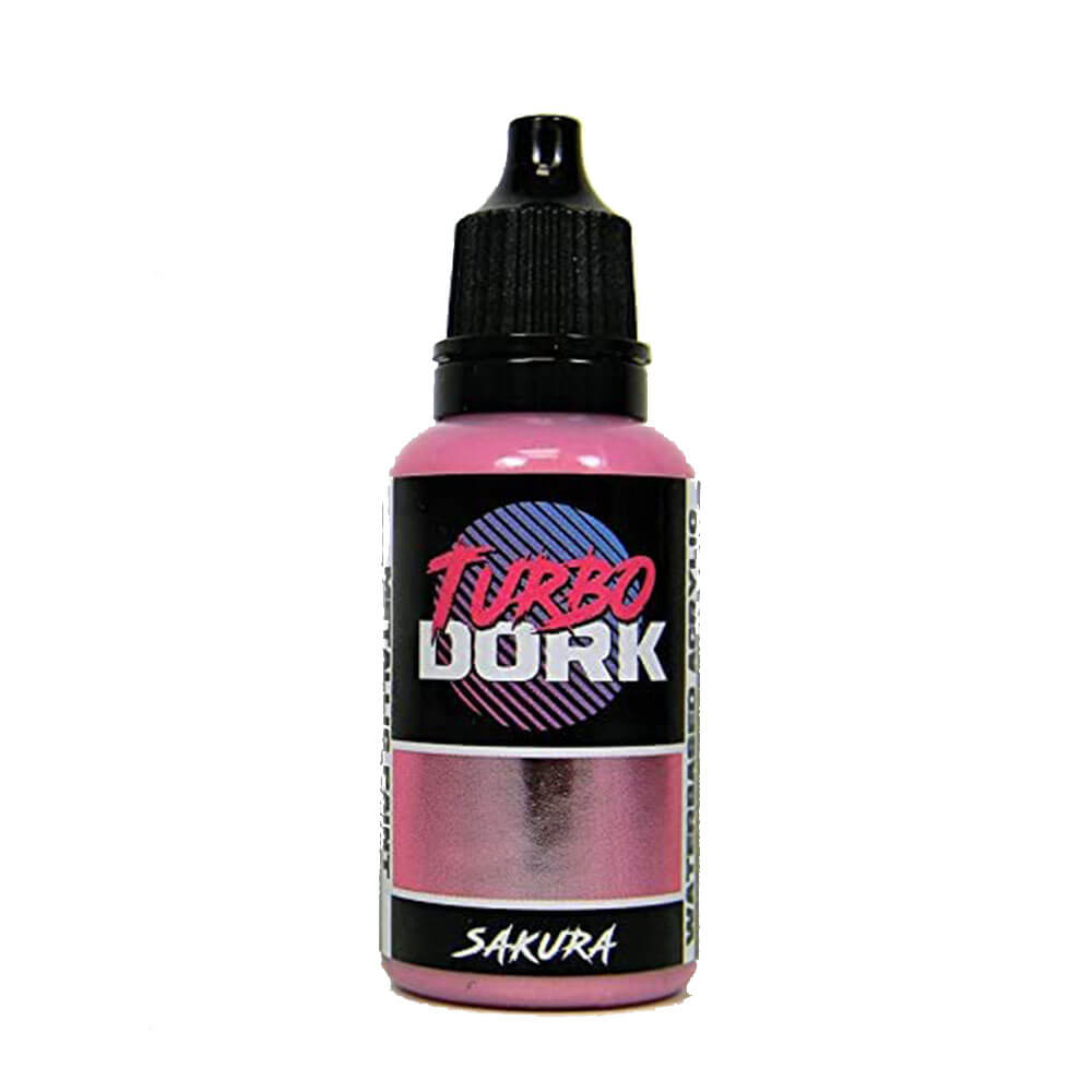 Turbo dork metallisk akrylfärg 20 ml flaska