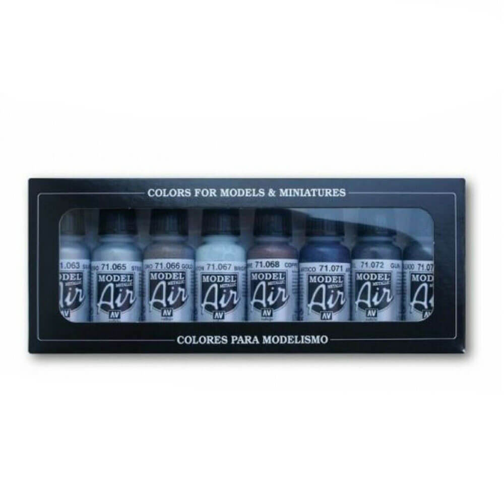 Vallejo Model Air Paint Set of 8 Color