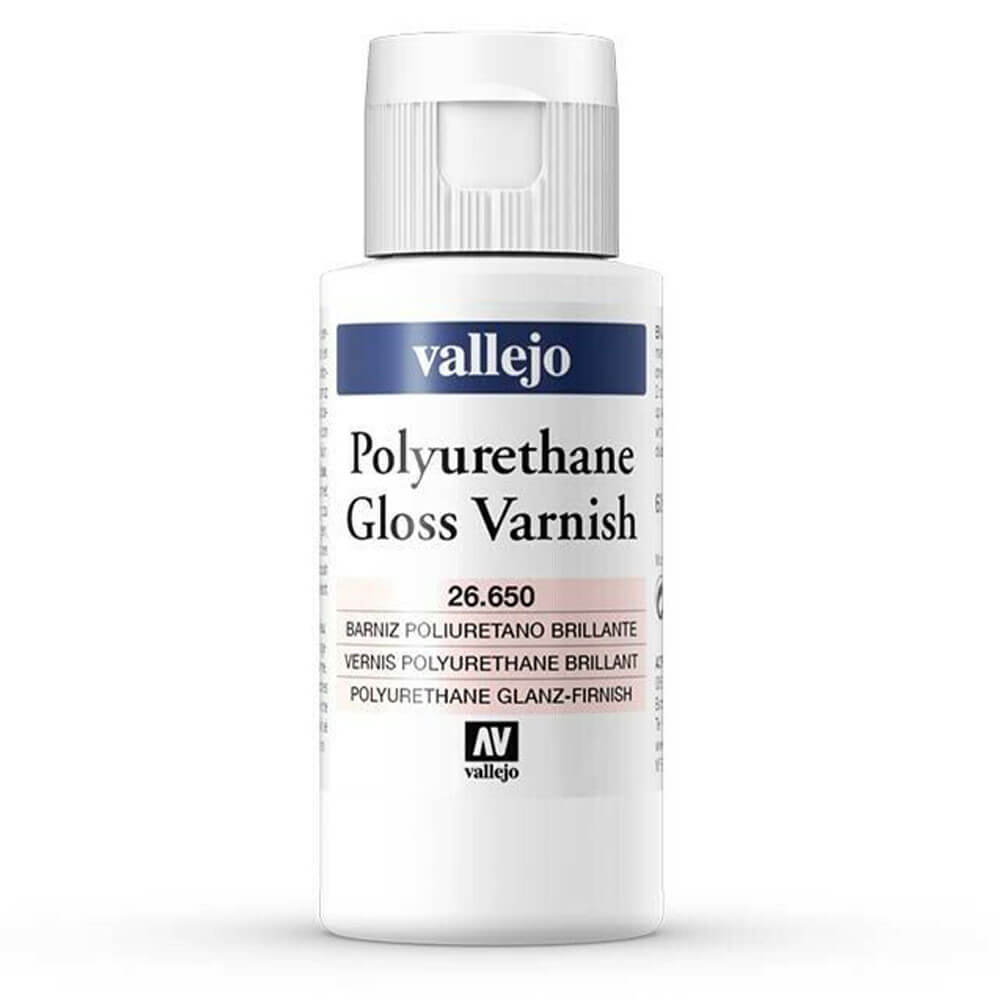 Verniz de poliuretano à base de água de Vallejo 60ml