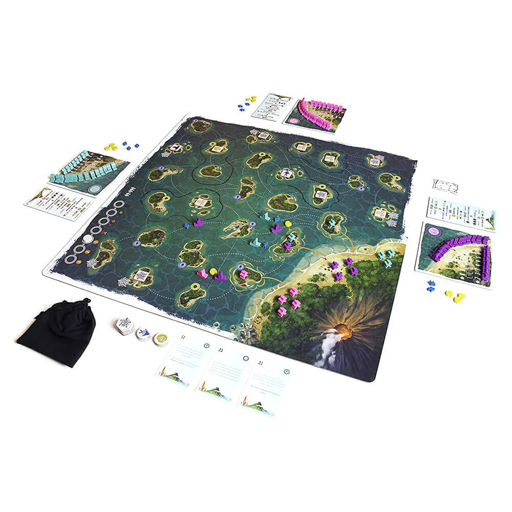 Polynesia Strategic Board Game