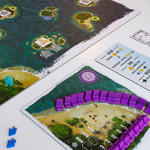 Polynesia Strategic Board Game