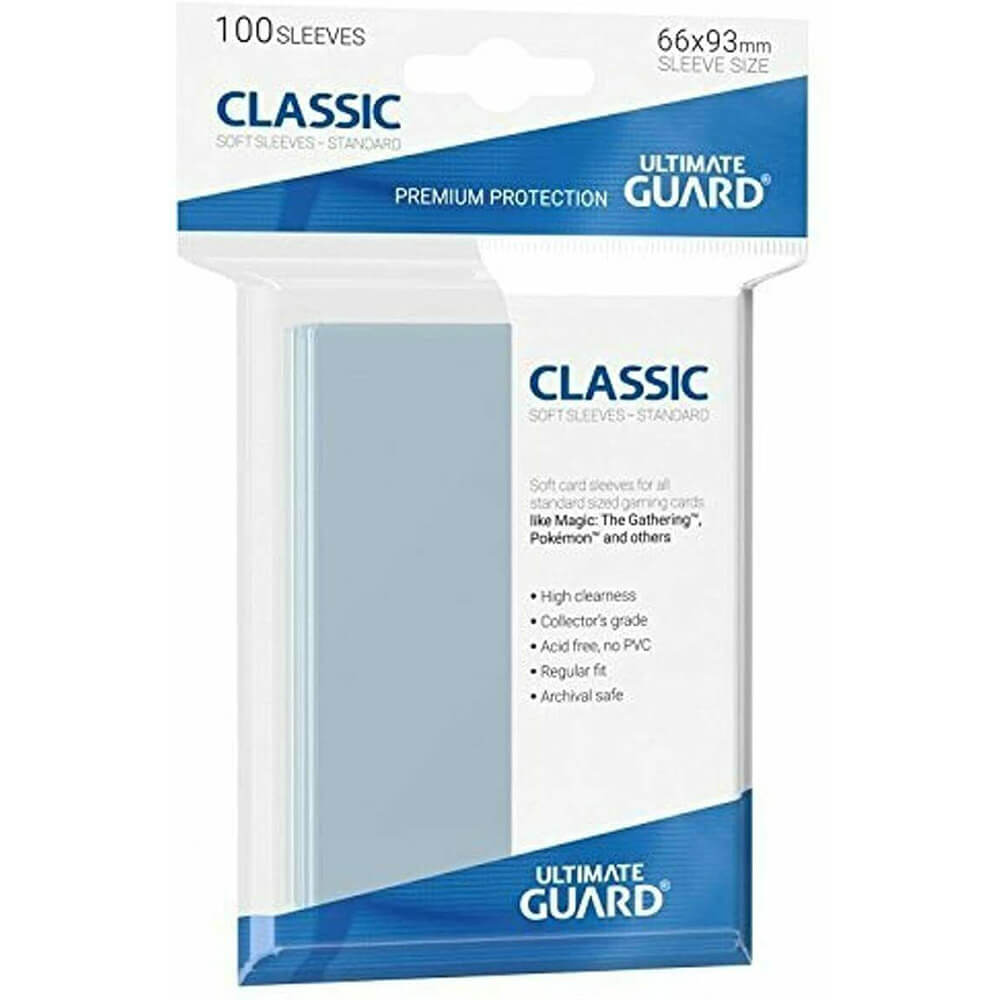 UG Classic Softs Sleeves Transparent 100pcs