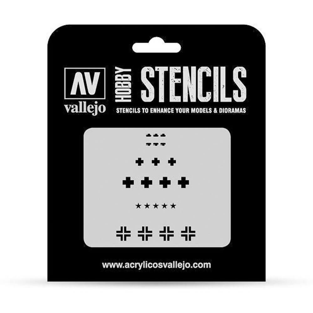 Vallejo Stencils AFV Markings