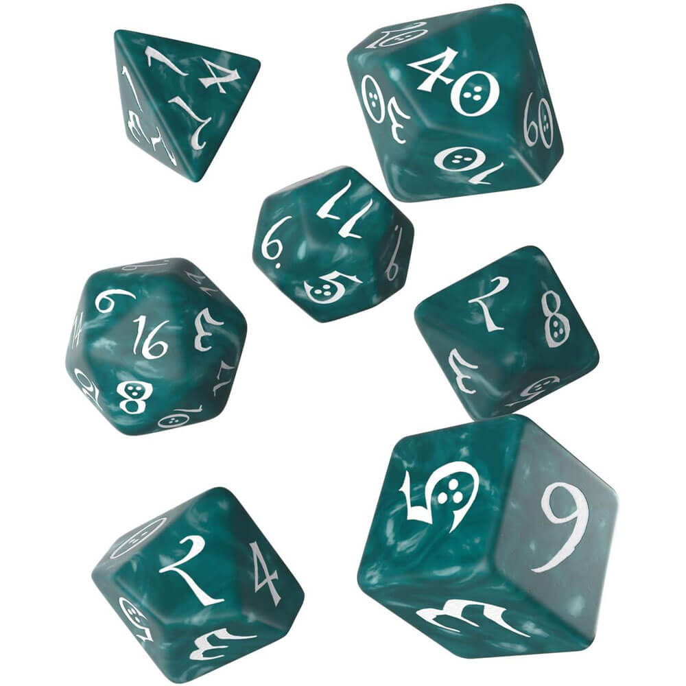 Q Workshop Classic RPG Dice Set di 7