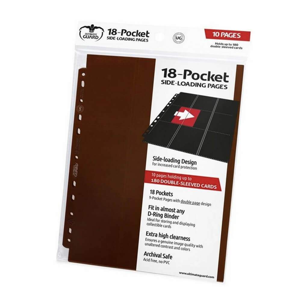 Ultimate Guard 18 Pocket Pages Side Loading