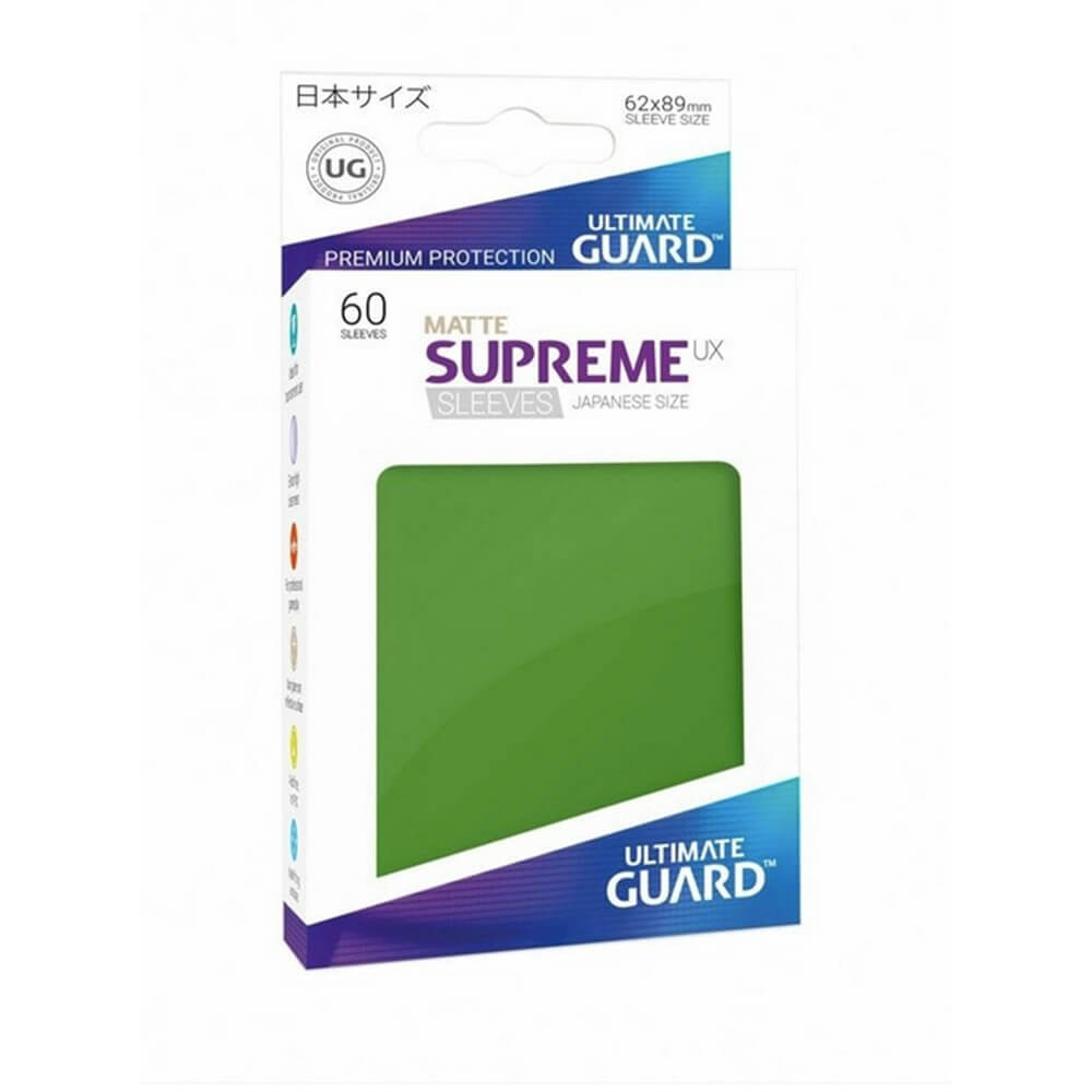 UG Supreme Ux Matte Card Rleeves Japoński rozmiar