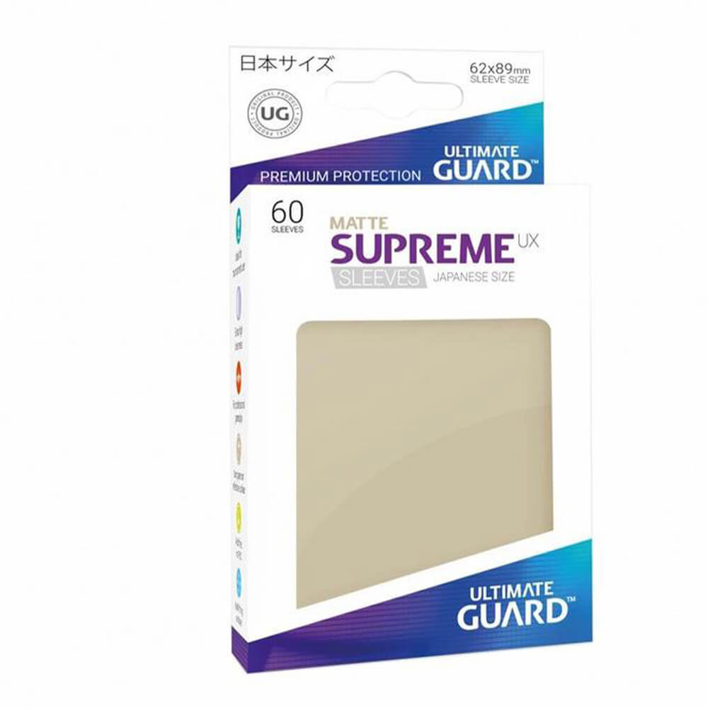 UG Supreme UX Matte Carte Sleeves Japonais Taille