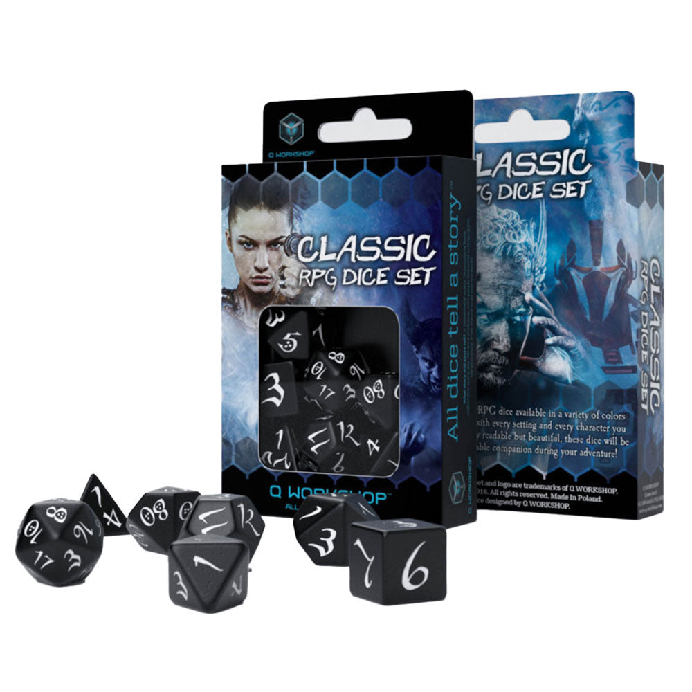 Q Workshop Classic Dice Set 7st