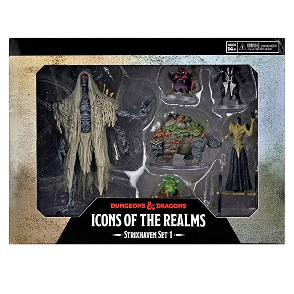 Iconos de D&D del reino strixhaven miniatura set