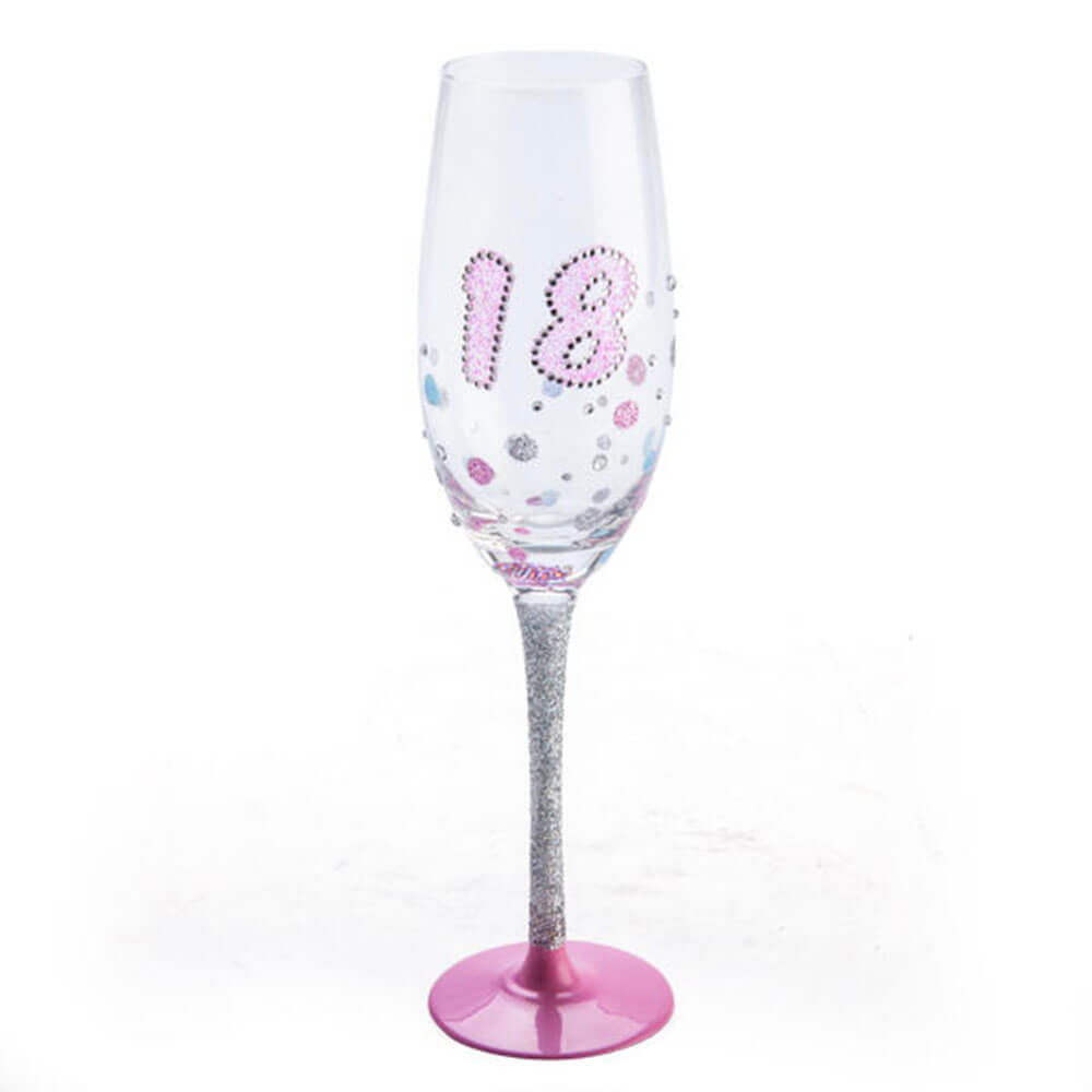 Birthday Sparkle Champagne Flute