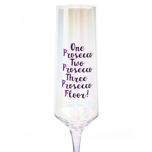 One Two Three Floor Tallulah Aurora Prosecco Glass