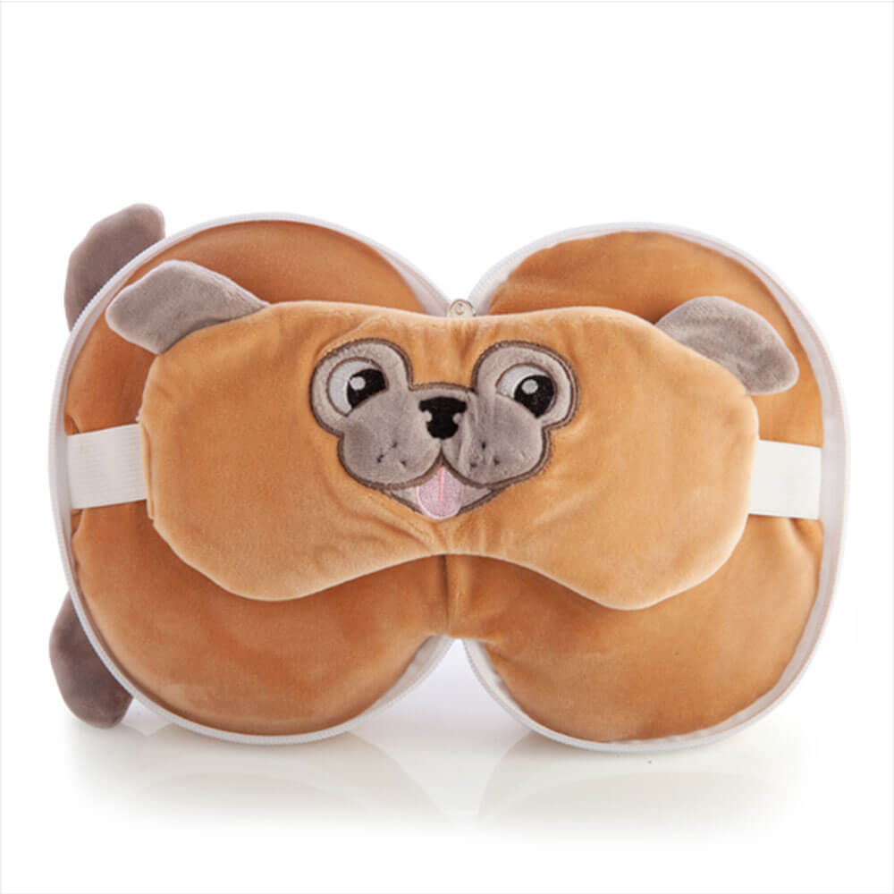 Smooshos Pals Travel Mask & Pillow