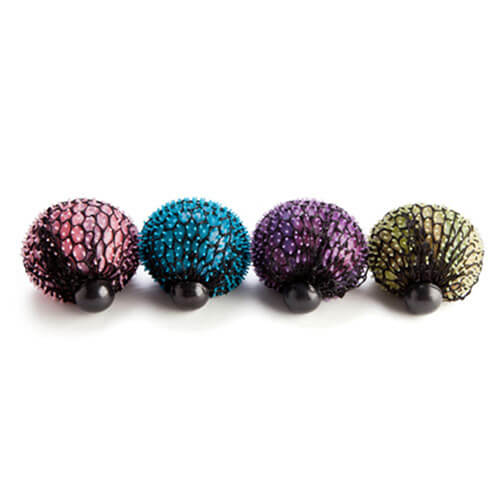 Spiky Rainbow Mesh Squish Ball