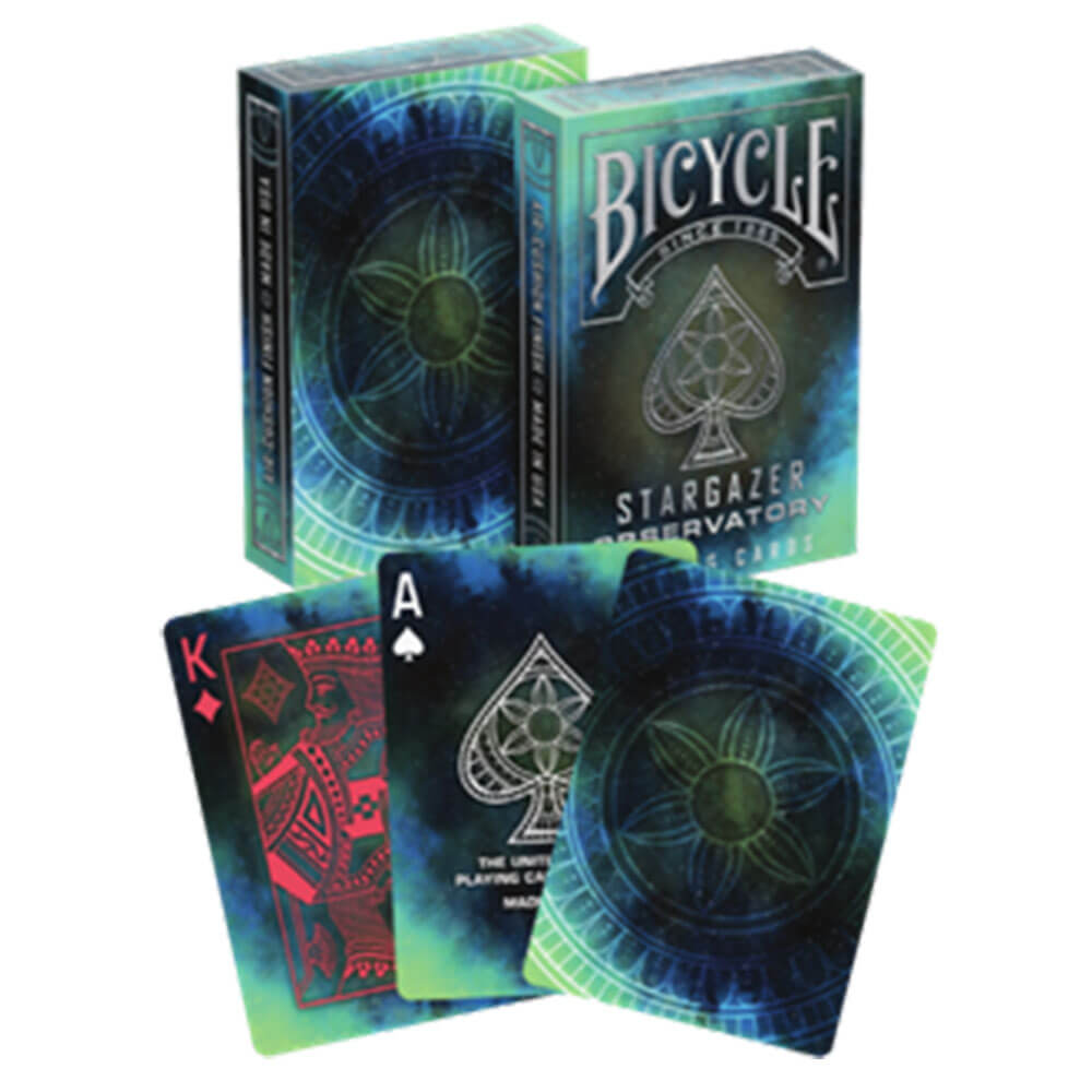 Cartes à jouer à vélo de jeu de stargazer