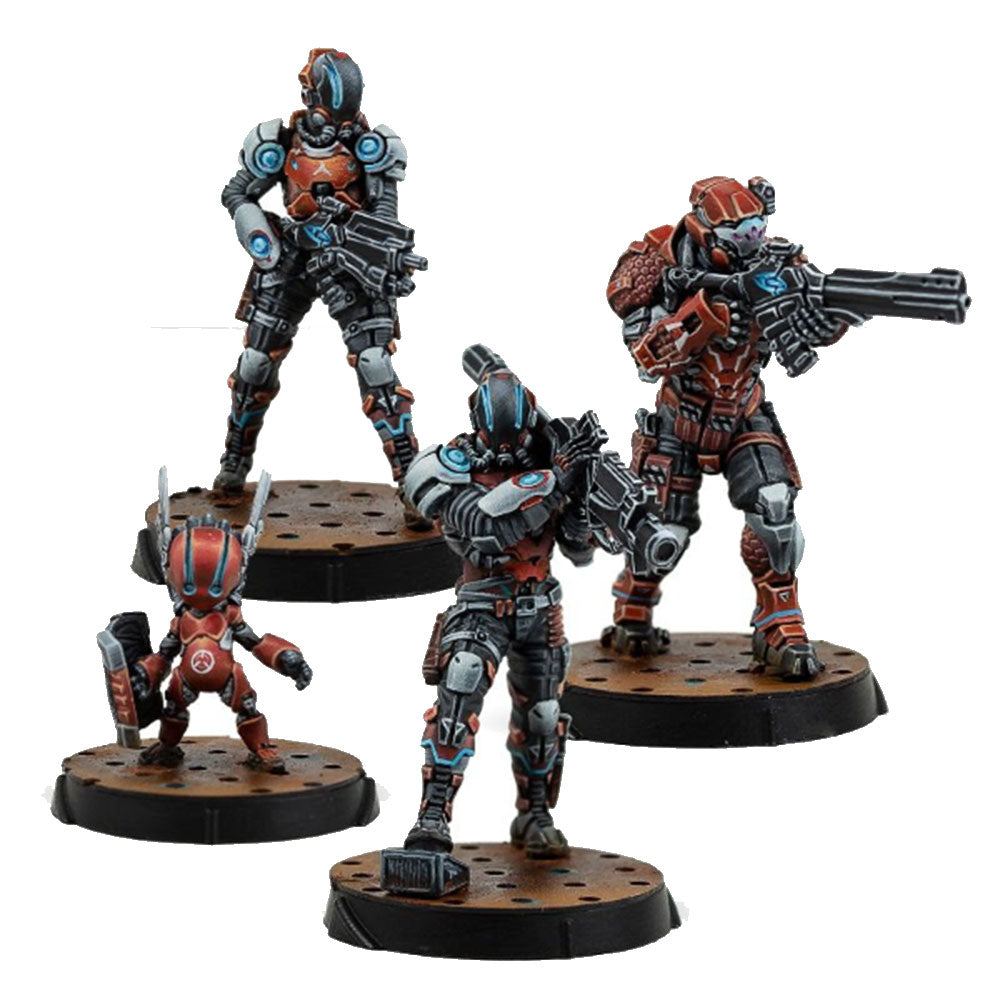 Infinity Nomads Corregidor Fireteam Pack Alpha