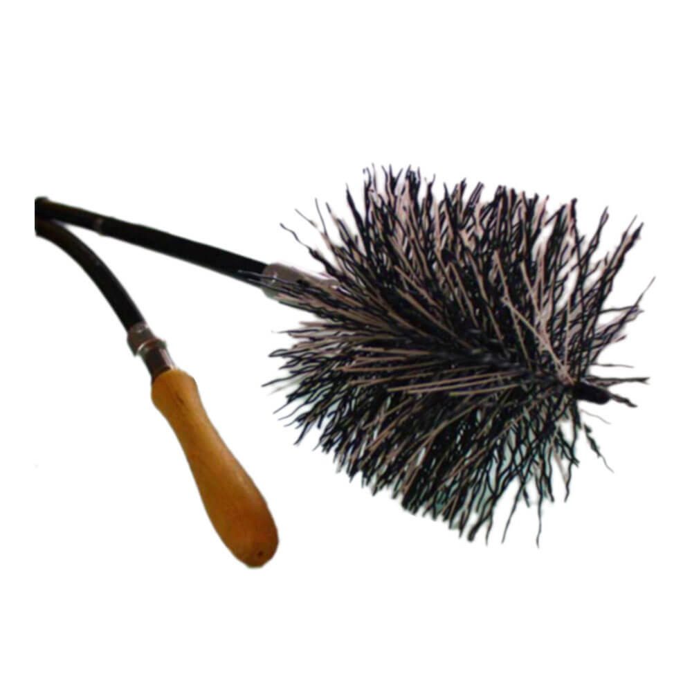 FireUp Nylon/Poly Mix Flue Brush 5" Head for Flexi Flue Kits