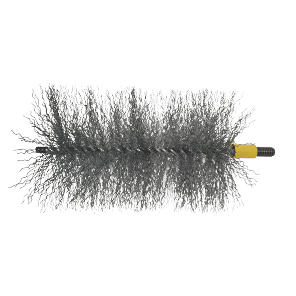 Gal Crimp Wire Brush Head pour les kits de brosse à combustion