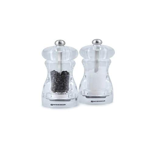 Swissmar Alice Acrylic Salt and Pepper Mill Set