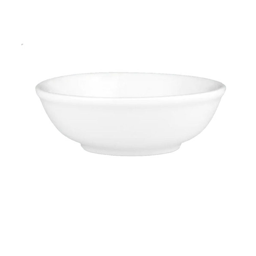 Wilkie New Bone Porcelain Round Sauce Plat