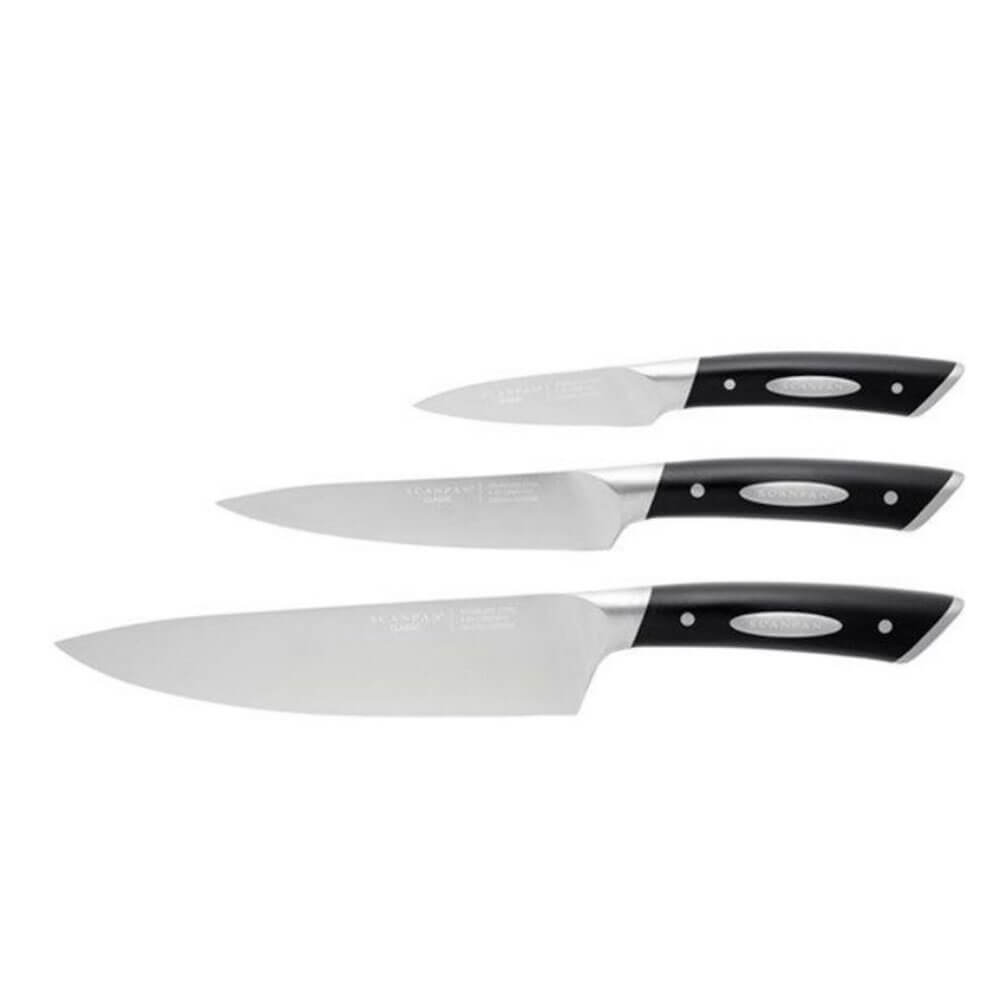 ScanPan Classic Chef Knife Set (3 st)