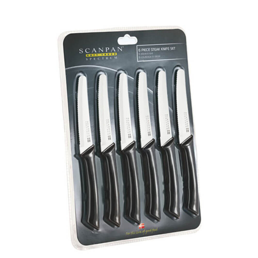 Scanpan Spectrum Steakmesser-Set (6 Stück)